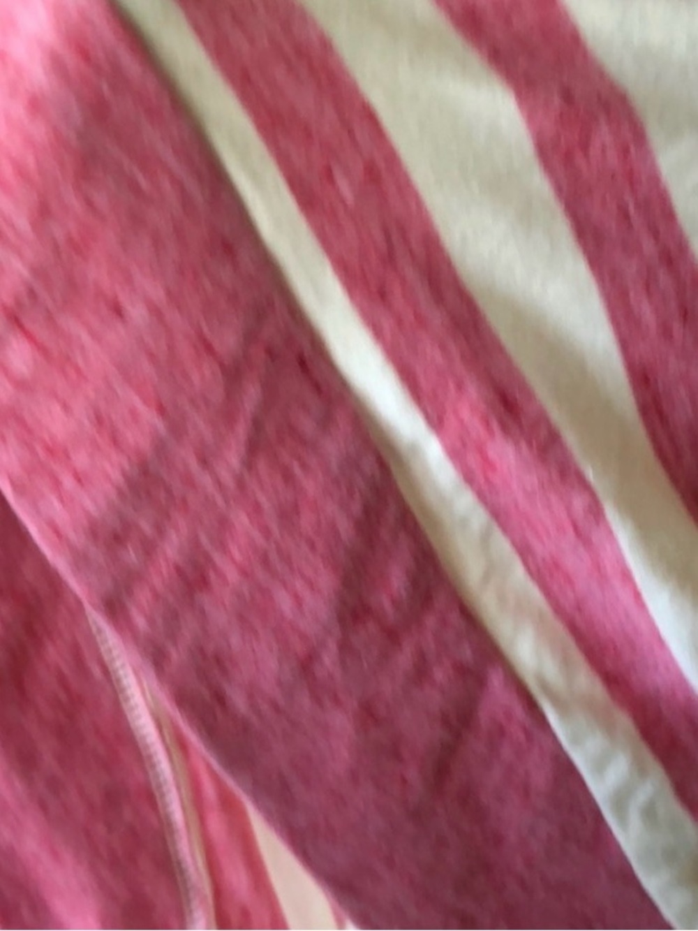 Splendid Pink & White Striped Hooded Women's Top - Picture 15 of 16